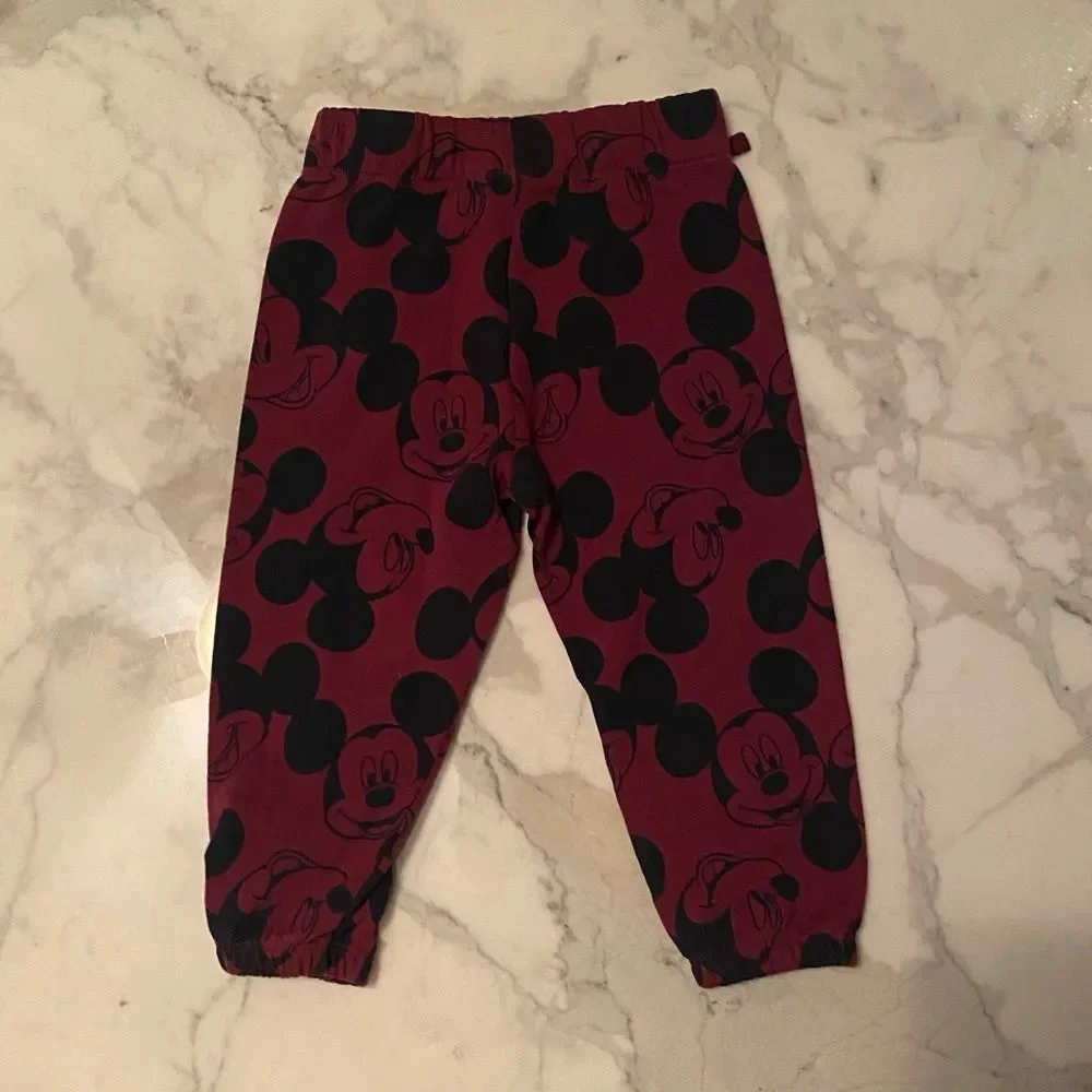 Disney Mickey Mouse Sweatpants‎ Baby Size 18/24 Months